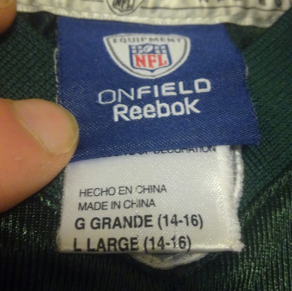 Brett Favre NY Jets NFL Jersey Youth Large - Picture 4 of 9